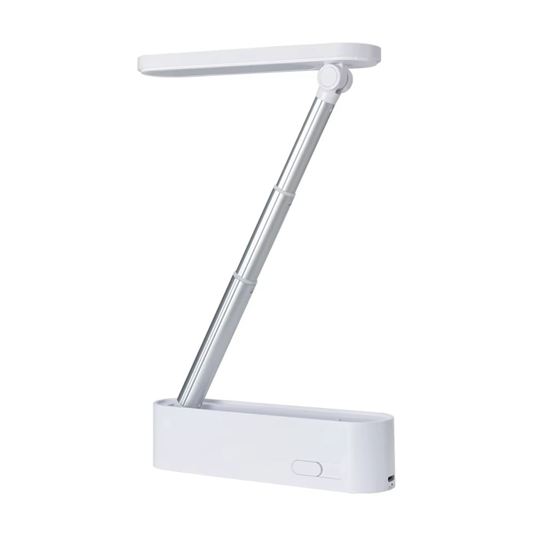 Lampe de bureau multifonction pliable à LED pliable et contrôlable pour la lecture
