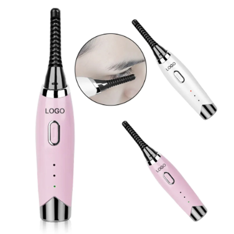 Curler à cils chauffés de longue durée rechargeable de longue durée