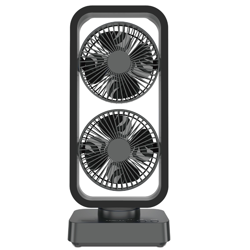 Ventilateur rechargeable Ventilateur de bureau 2 en 1