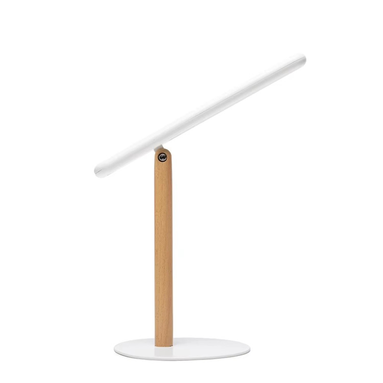 Lampe de table de bureau de lecture d'étude de soin des yeux à LED rechargeable