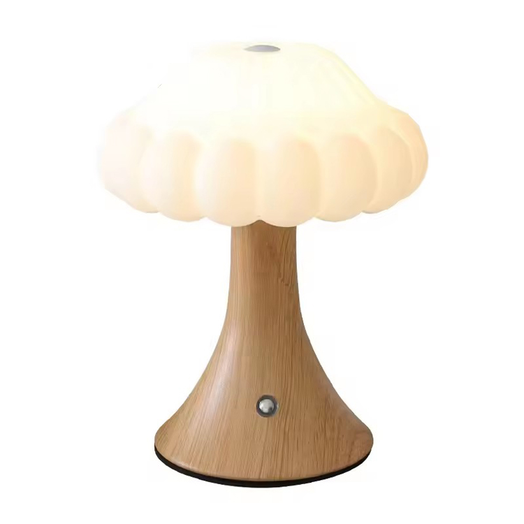 Lampe de table LED moderne en forme de champignon relaxant pour enfants