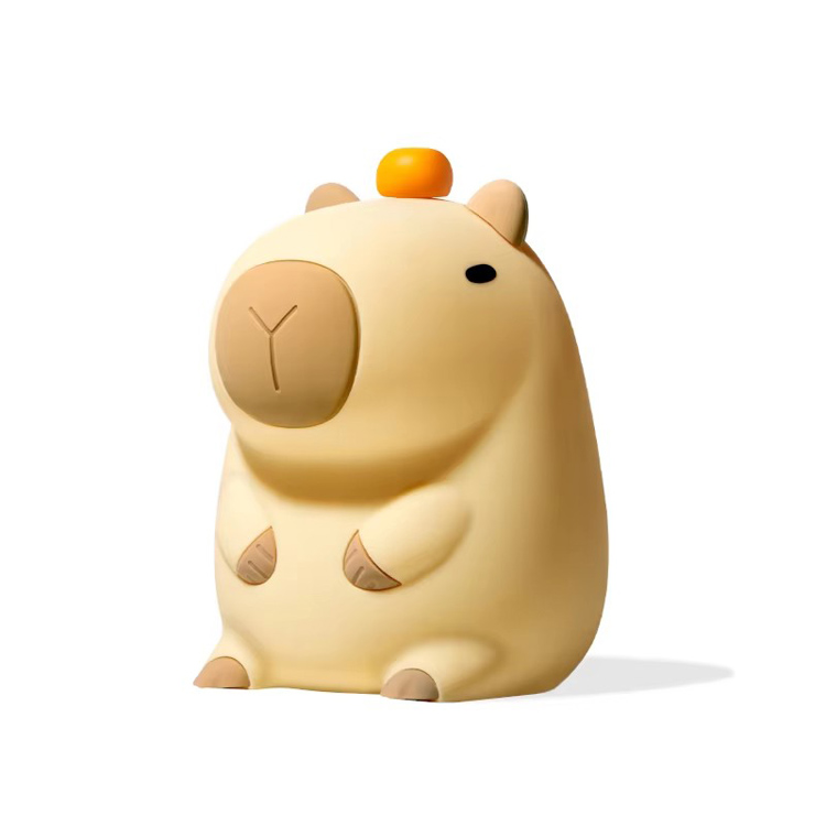 Lampe de table Capybara LED rechargeable en silicone