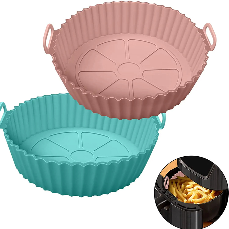 Bac à pots en silicone Regins de silicone accessoires de frite