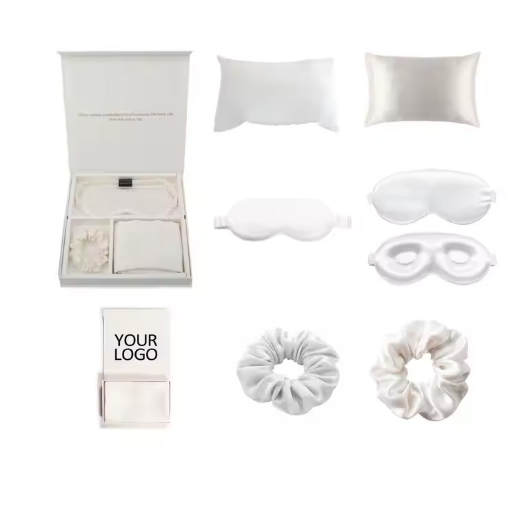 Silk Gift Set Custom Logo comprend des brouettes de cheveux