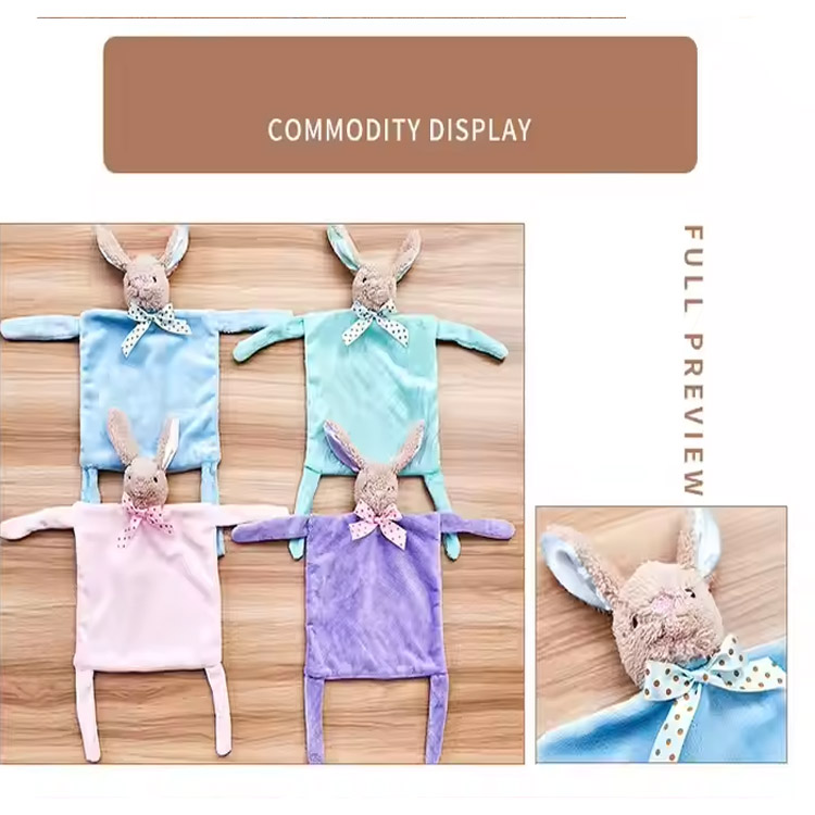 Counceur de sécurité animale pour bébé en peluche douce et en peluche