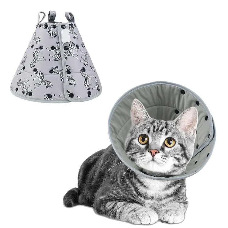 Soft Recome Pet Pet Dog Cone Coup Cat Collier de récupération pour animaux de compagnie