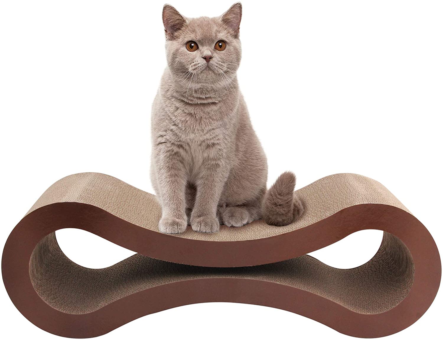 Lit à chat supérieur en carton pour chat Scratcher Lounge