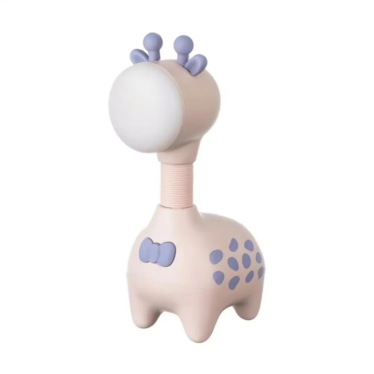 Lampe à thème girafe mignonne, veilleuse Usb, lampe de Table en forme d'animal