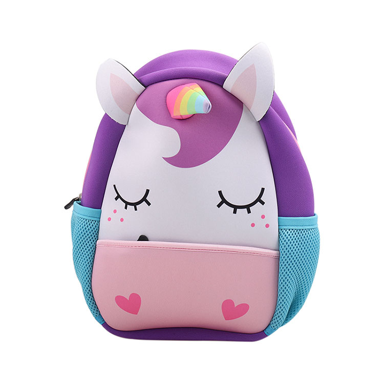 Sac à dos en néoprène licorne pour enfants