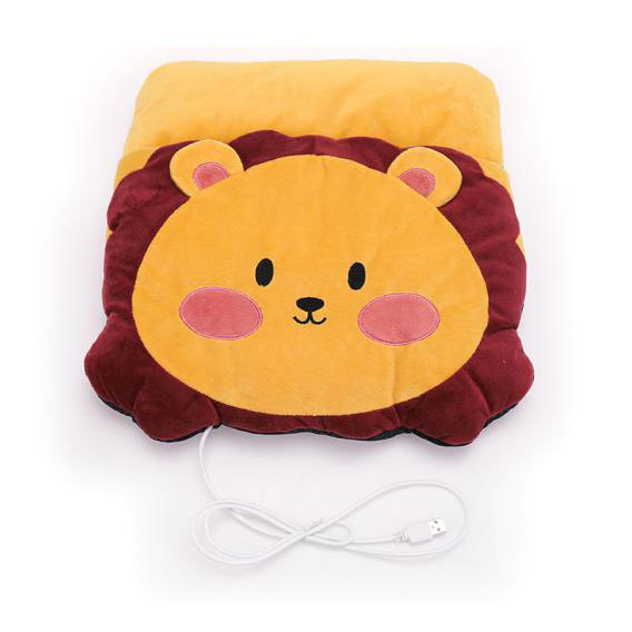 Coussin chauffant électrique pour chauffe-pieds USB