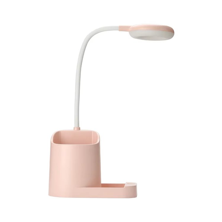Lampe de table de bureau multifonctionnelle de lecture rechargeable par USB