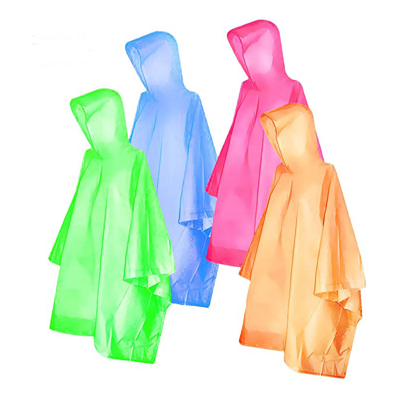 Poncho imperméable jetable de manteau de pluie