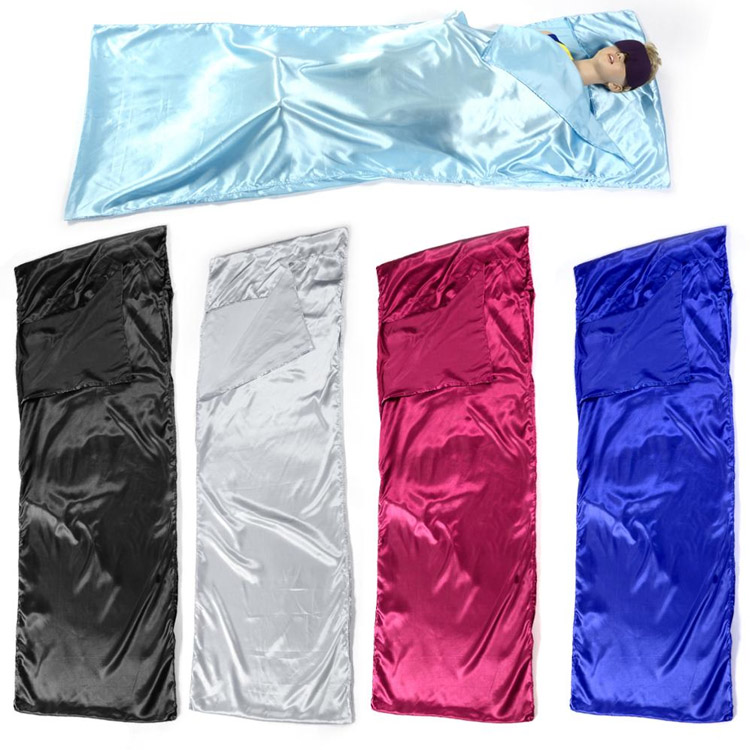Sac de couchage en soie de style enveloppe confortable, vente en gros 2025